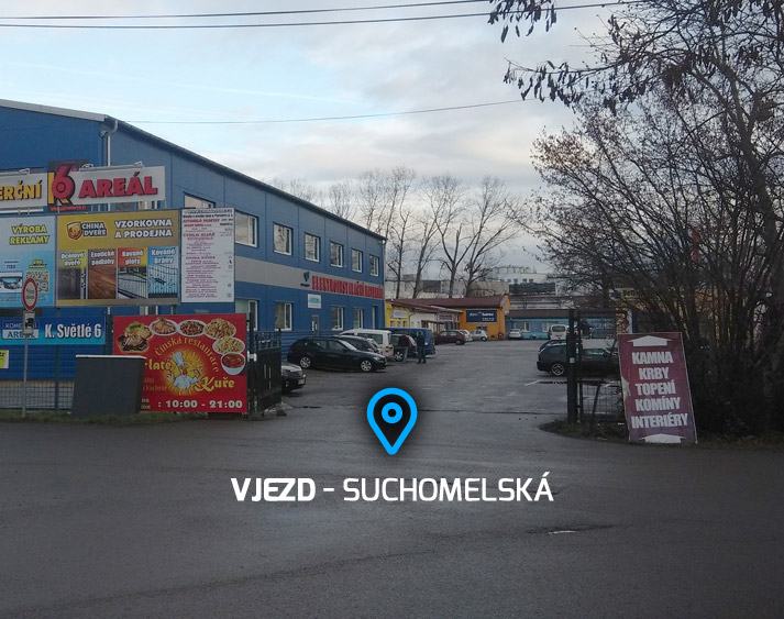 vjezd Suchomelská