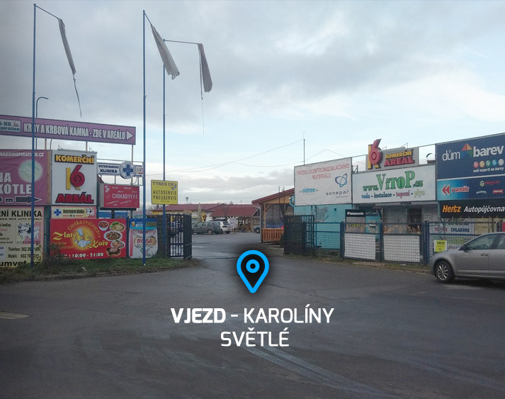 vjezd Suchomelská
